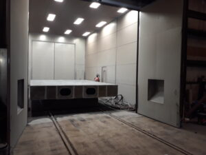 All-Steel Blast Room