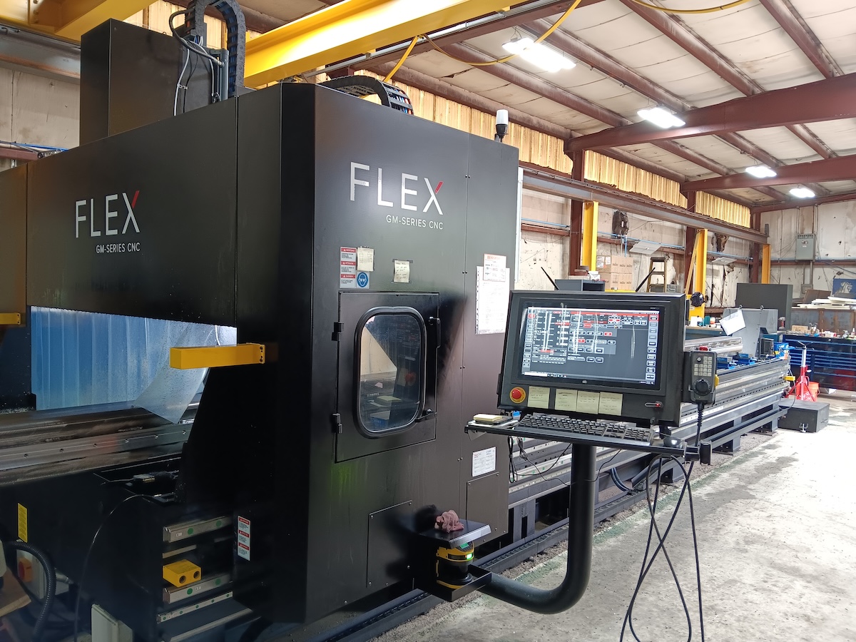 Flex-CNC-Machining-All Steel-Eagle-Machine-1 Flex CNC Machine at All Steel-Eagle Machine Shop in Massachusetts