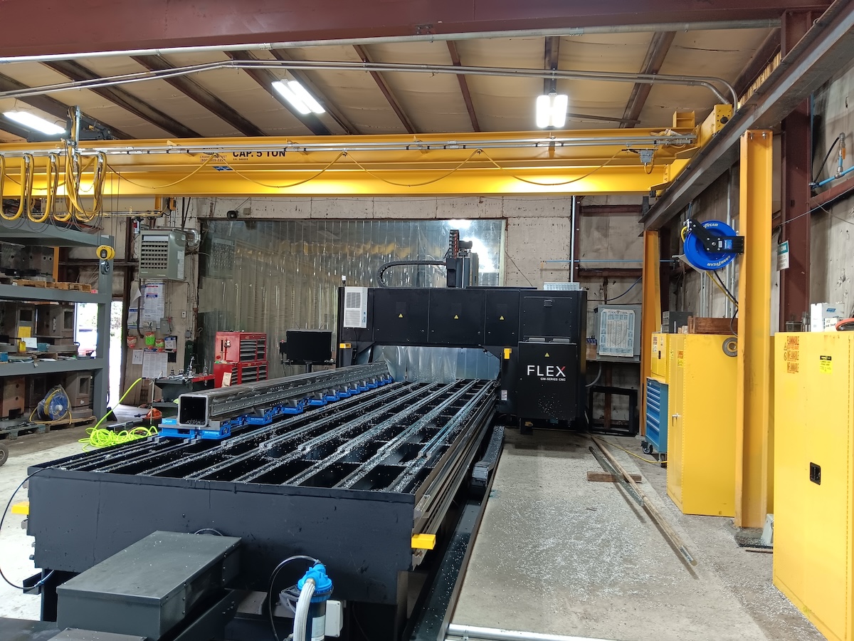 Flex-CNC-Machining-All Steel-Eagle-Machine-4 Flex CNC Machine at All Steel-Eagle Machine Shop in Massachusetts