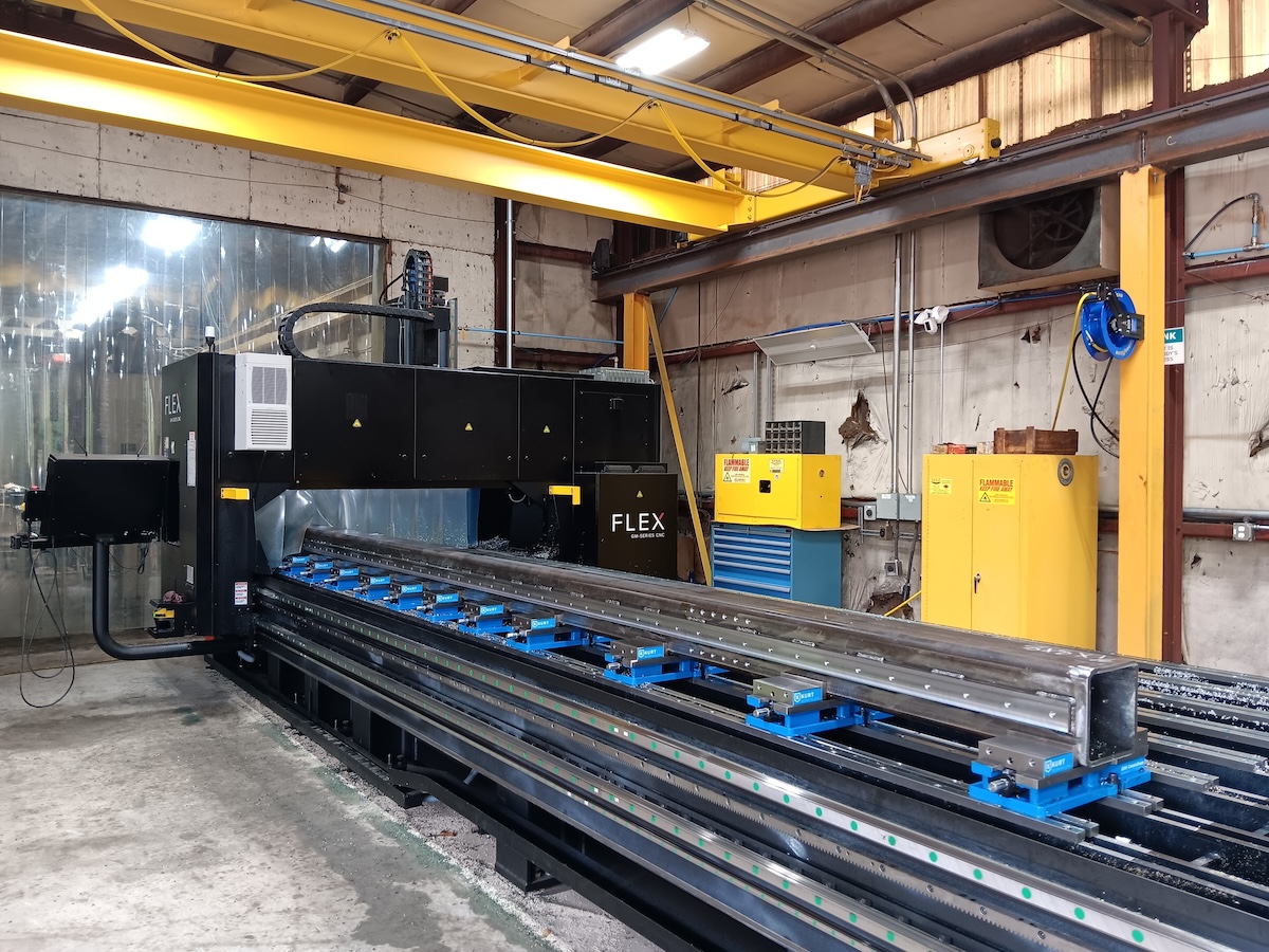 Flex-CNC-Machining-All Steel-Eagle-Machine-3 Flex CNC Machine at All Steel-Eagle Machine Shop in Massachusetts