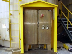 Carbon Silo Cabinet Enclosure