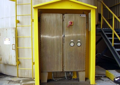 Carbon Silo Cabinet Enclosure